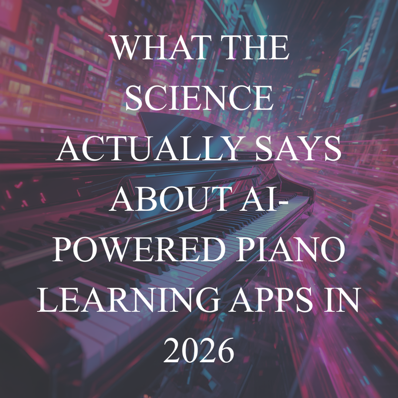 What the Science Actually Says About AI-Powered Piano Learning Apps in 2026
