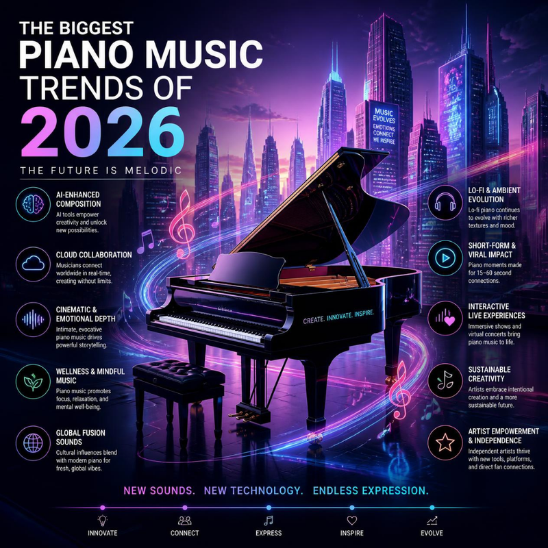 The Biggest Piano Music Trends of 2026