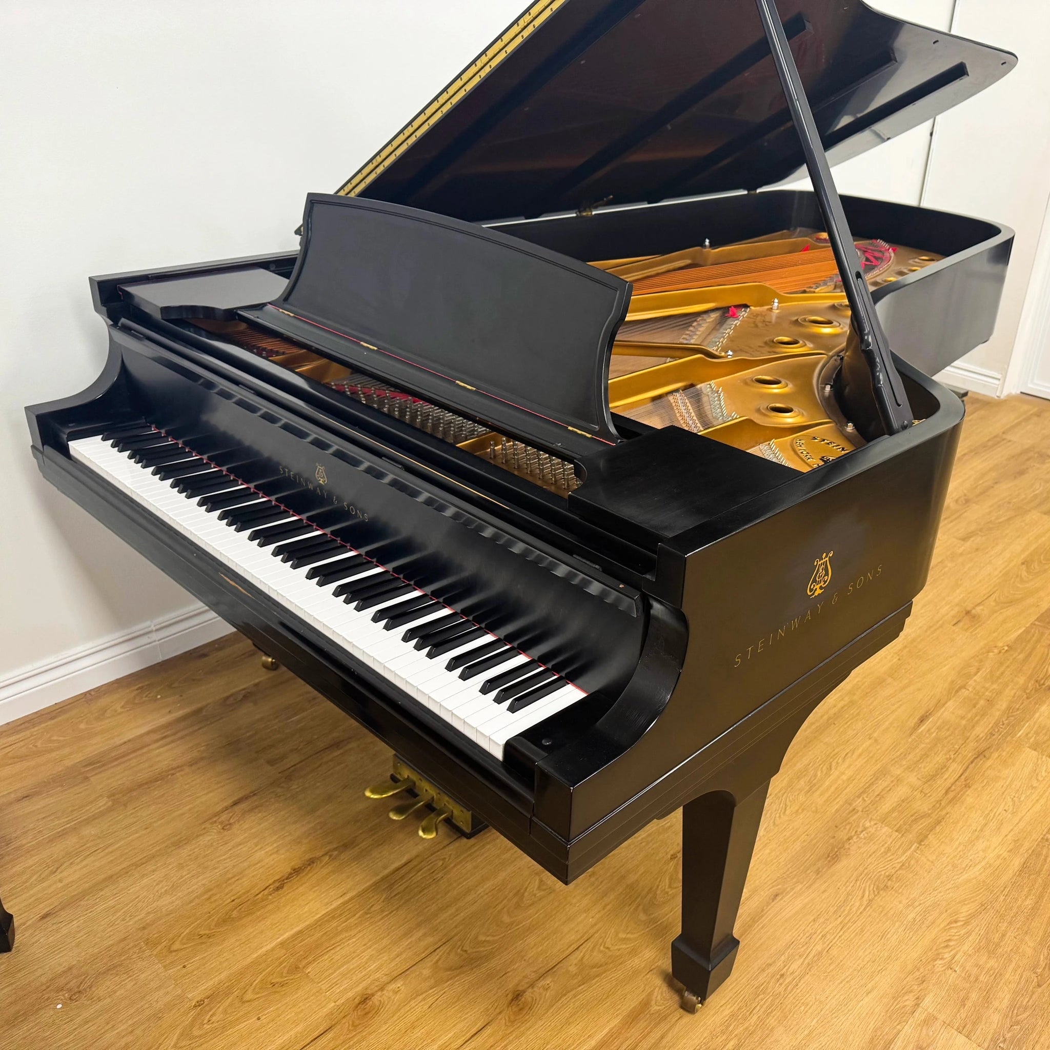 Steinway Model D Concert Grand Piano 9' Satin Ebony