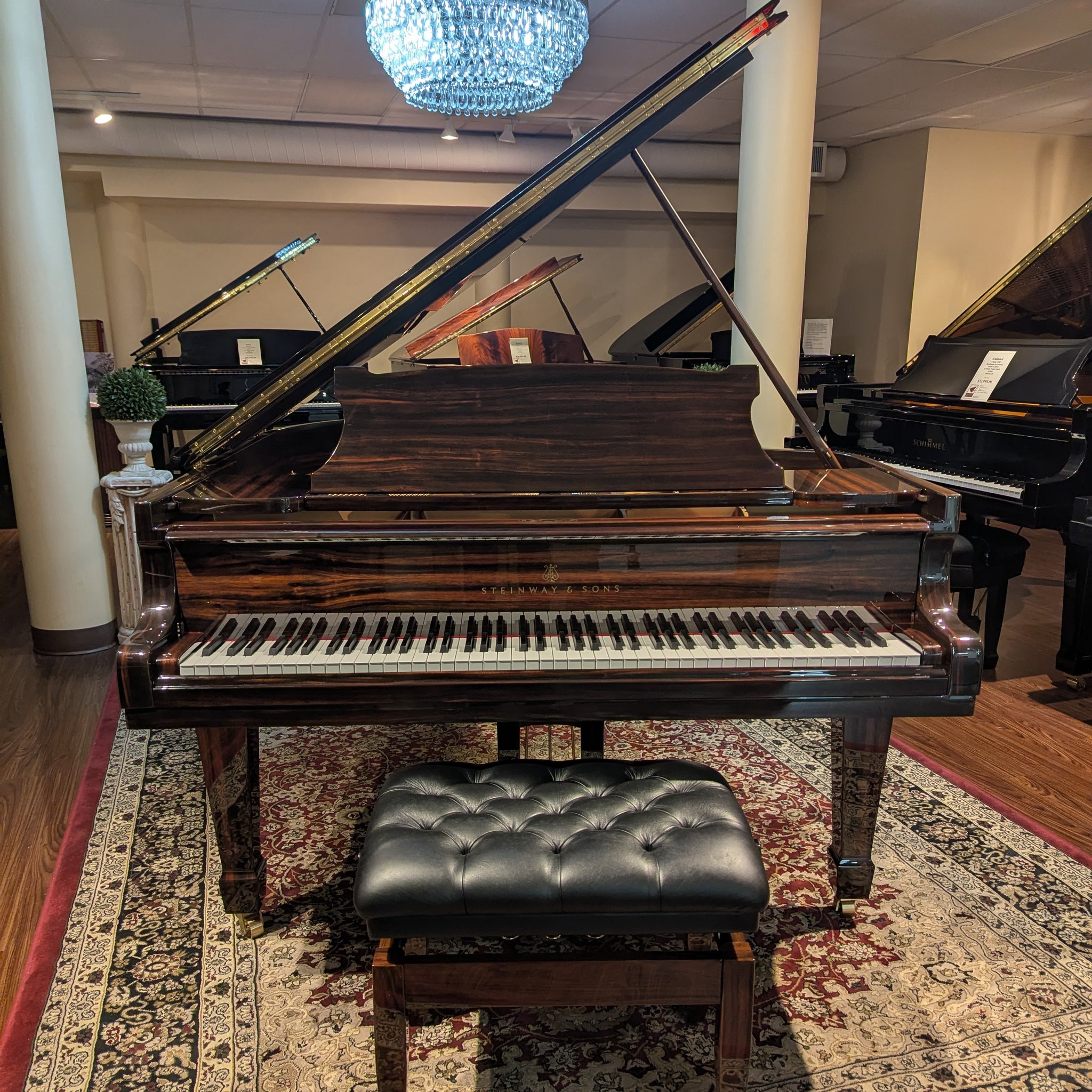 Steinway & Sons Model O (5'10.5'')